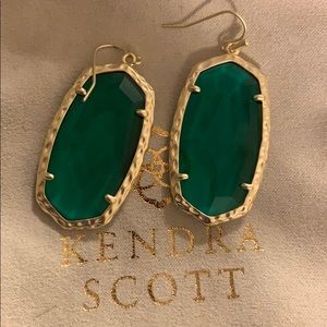 Kendra Scott Ella Drop in Emerald